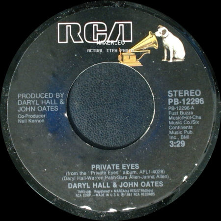 Daryl Hall & John Oates - Private Eyes / Tell Me What You Want side A