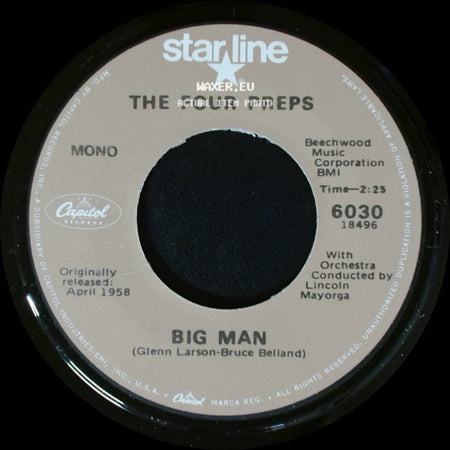 The Four Preps - 26 Miles (Santa Catalina) / Big Man side B