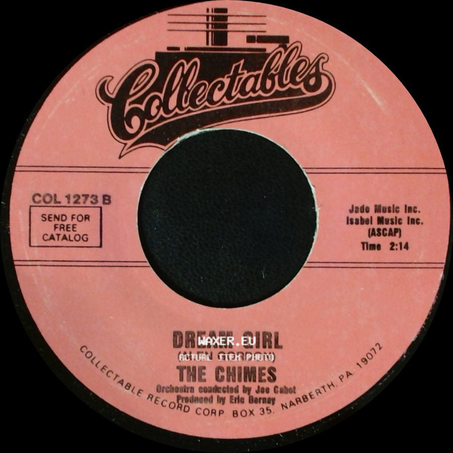 The Chimes - Let's Fall In Love / Dream Girl side B