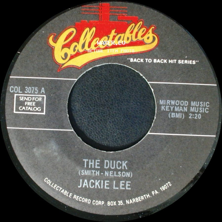 Eugene Church / Jackie Lee - Pretty Girls Everywhere / The Duck side B