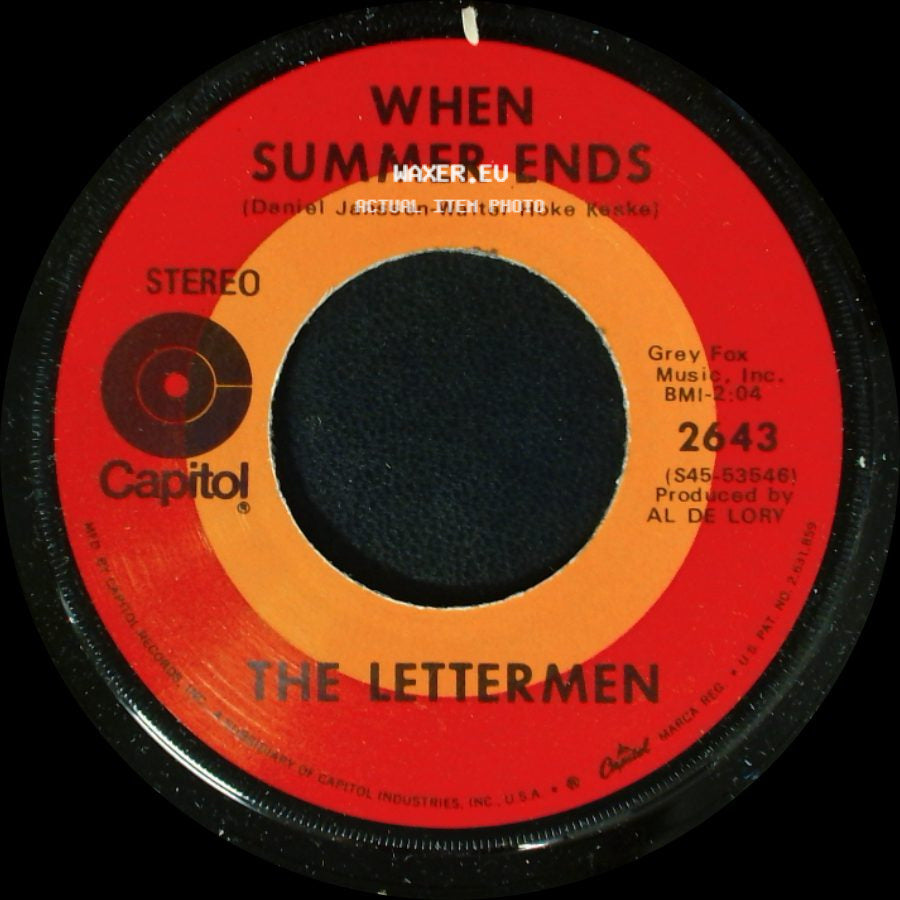 The Lettermen - When Summer Ends / Shangri-La side A