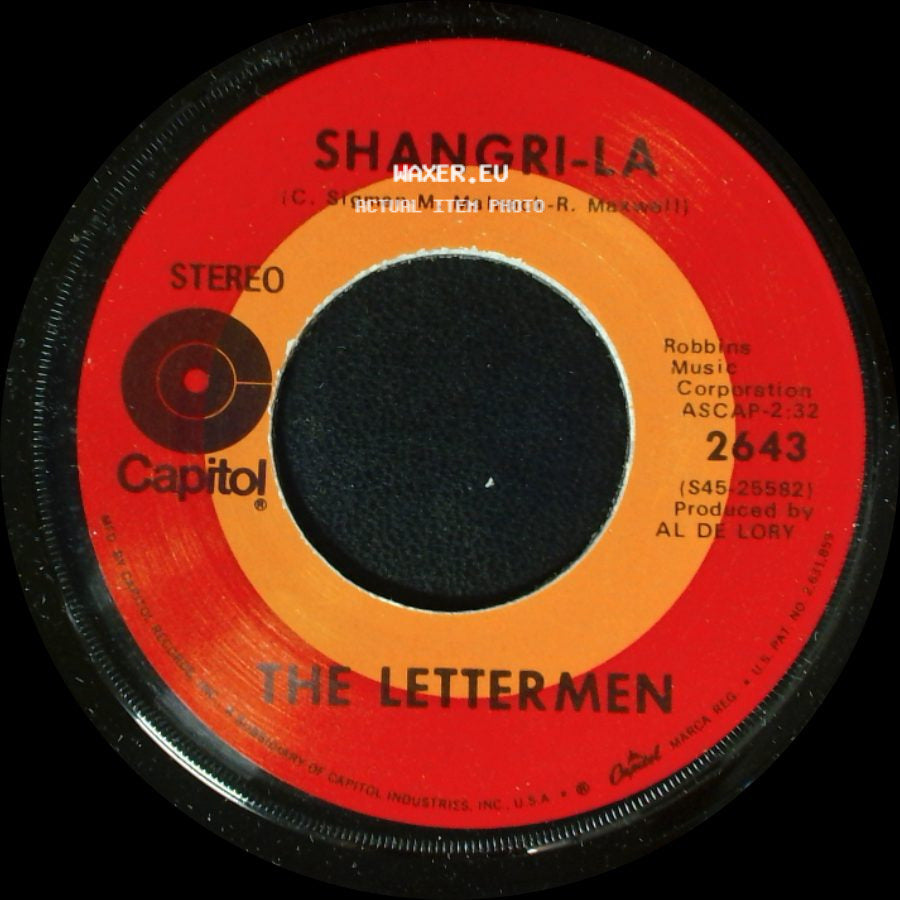 The Lettermen - When Summer Ends / Shangri-La side B