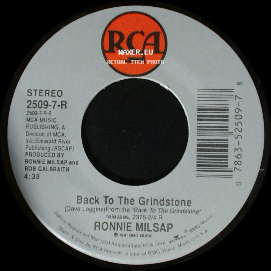 Ronnie Milsap - Back To The Grindstone / Are You Lovin' Me Like I'm Lovin' You side A