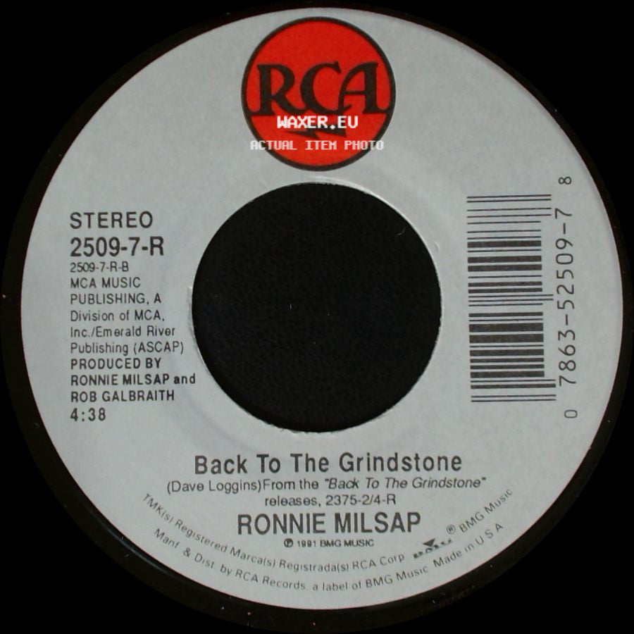 Ronnie Milsap - Are You Lovin' Me Like I'm Lovin' You / Back To The Grindstone side B