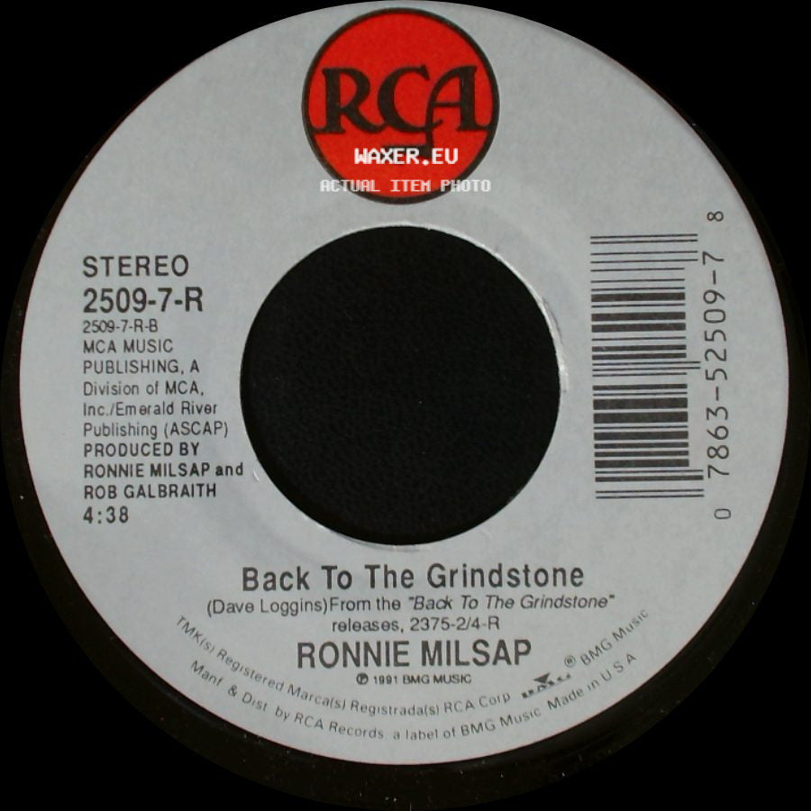 Ronnie Milsap - Are You Lovin' Me Like I'm Lovin' You / Back To The Grindstone side B