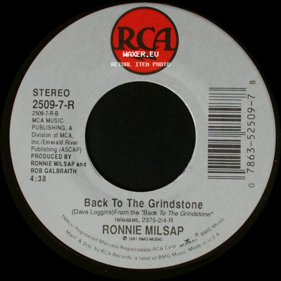 Ronnie Milsap - Are You Lovin' Me Like I'm Lovin' You / Back To The Grindstone side B