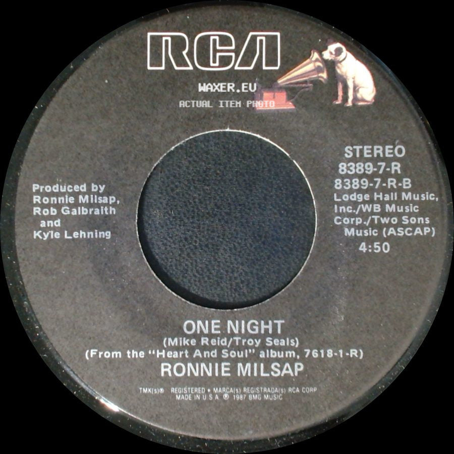 Ronnie Milsap - Button Off My Shirt / One Night side B