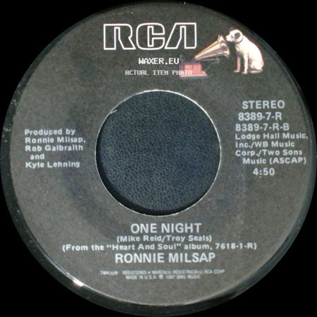Ronnie Milsap - One Night / If You Don't Want Me To side A