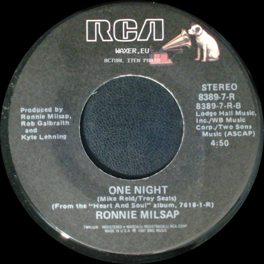 Ronnie Milsap - One Night / If You Don't Want Me To side A