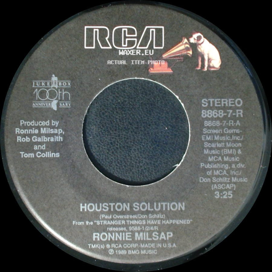 Ronnie Milsap - Houston Solution / If You Don't Want Me To side A