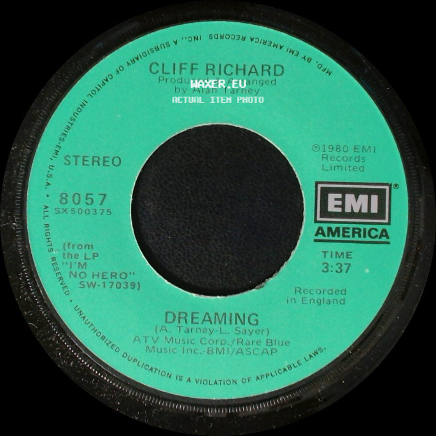 Cliff Richard - Dreaming / Dynamite side A