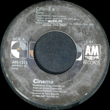 Cinema 6 - Remix / Play Me side A
