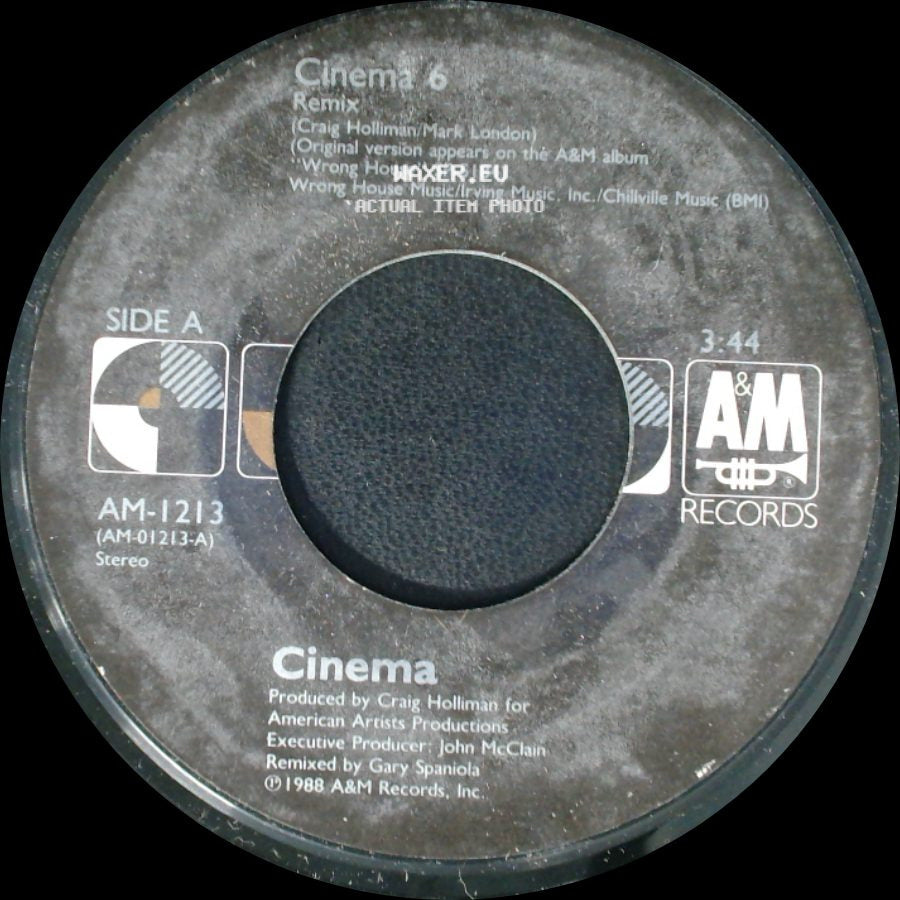 Cinema 6 - Remix / Play Me side A