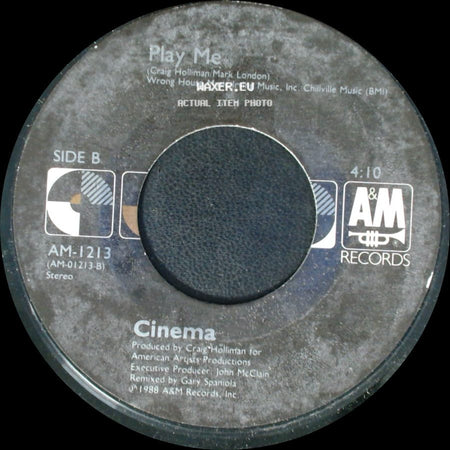 Cinema 6 - Remix / Play Me side B