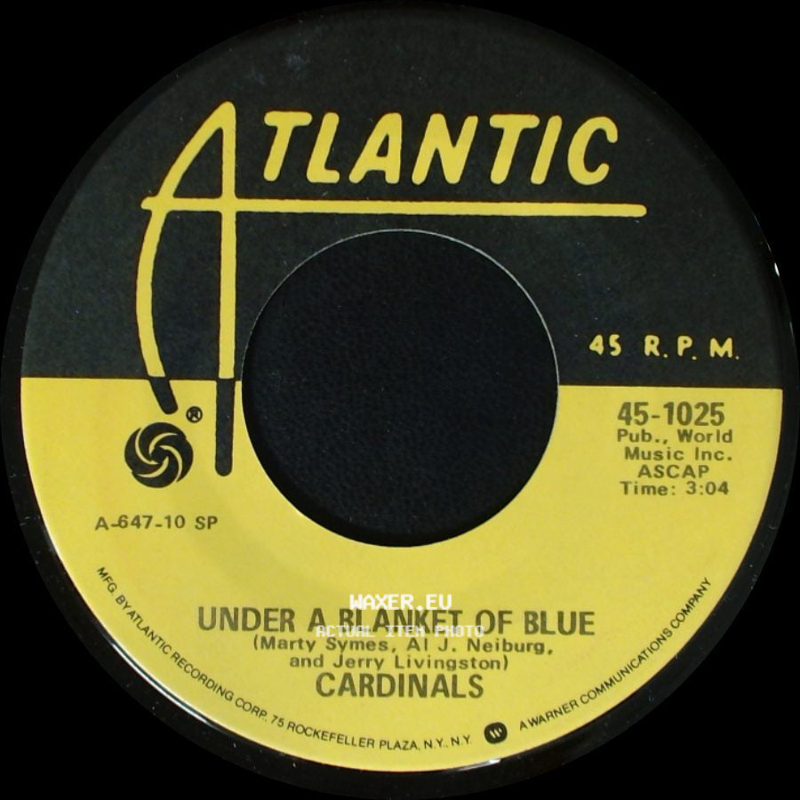 Cardinals - Under A Blanket Of Blue / Please, Baby side A
