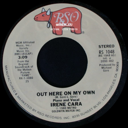 Irene Cara - Out Here On My Own / Out Here On My Own side A