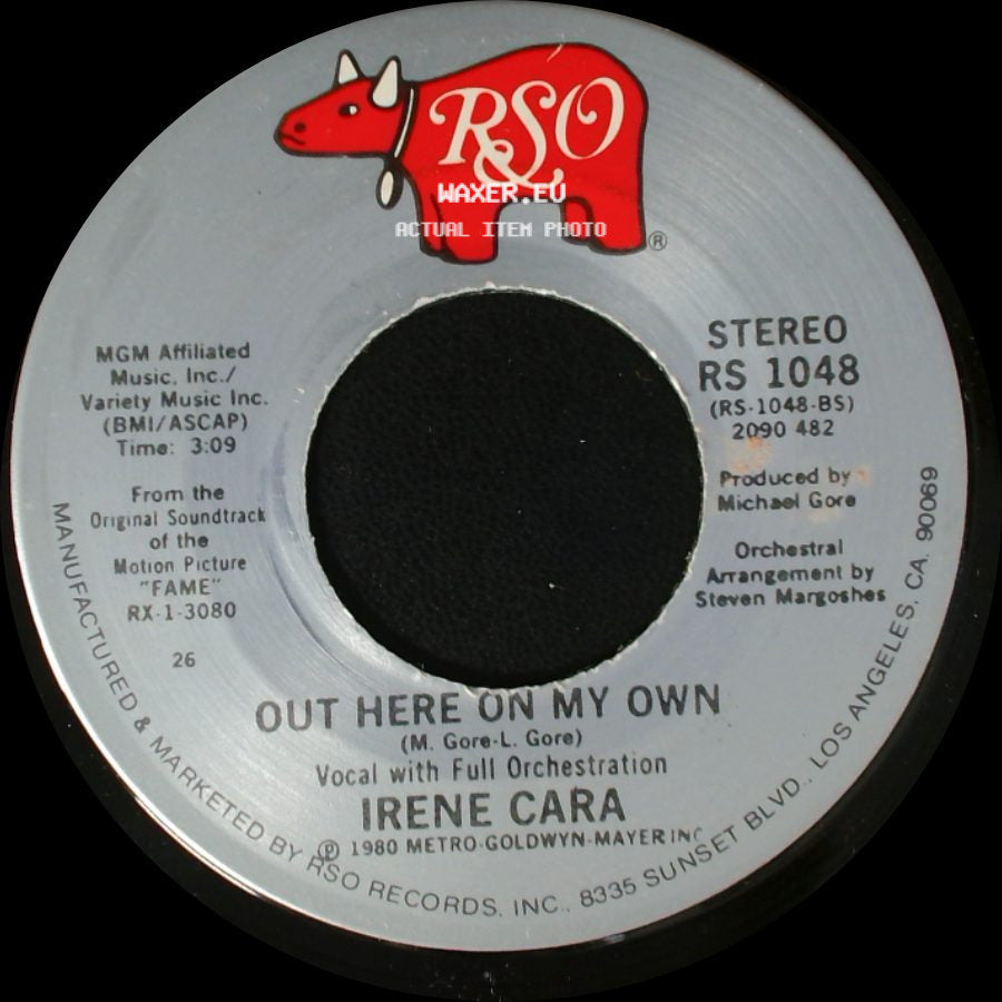 Irene Cara - Out Here On My Own / Out Here On My Own side B