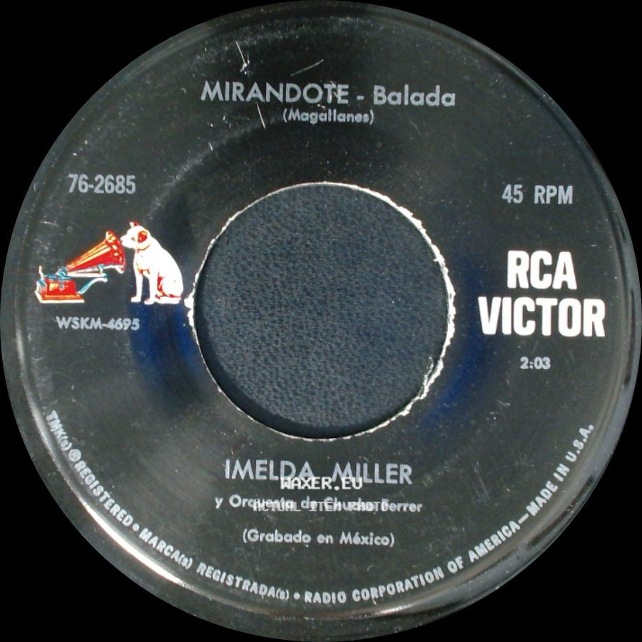 Imelda Miller Y Orquesta De Magallanes / Imelda Miller Y Orquesta De Chucho Ferrer - La Misma Gente - Bolero (Ramirez) / Mirandote - Balada side B