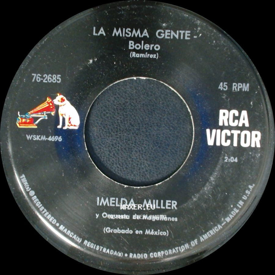 Imelda Miller - La Misma Gente / Mirandote - Balada side A
