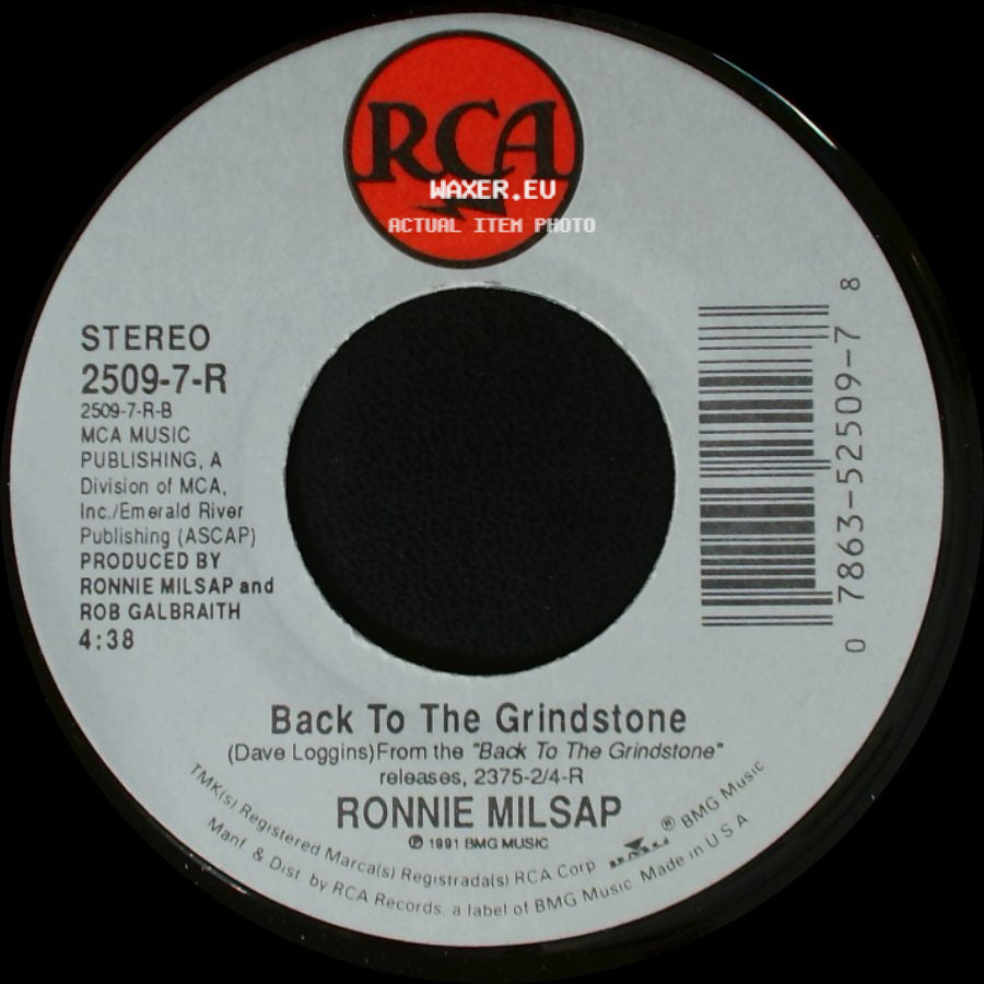 Ronnie Milsap - Back To The Grindstone / Are You Lovin' Me Like I'm Lovin' You side A