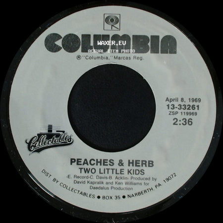 Peaches & Herb - Two Little Kids / Let's Fall In Love side A