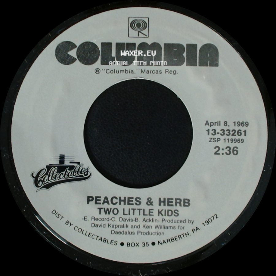 Peaches & Herb - Two Little Kids / Let's Fall In Love side A