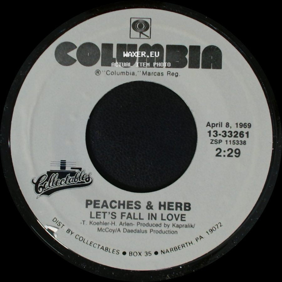 Peaches & Herb - Two Little Kids / Let's Fall In Love side B