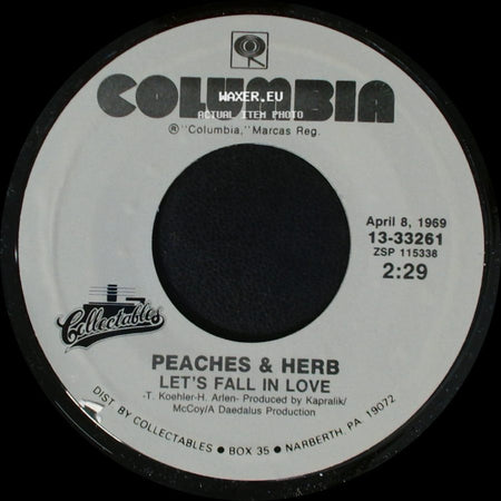 Peaches & Herb - Two Little Kids / Let's Fall In Love side B