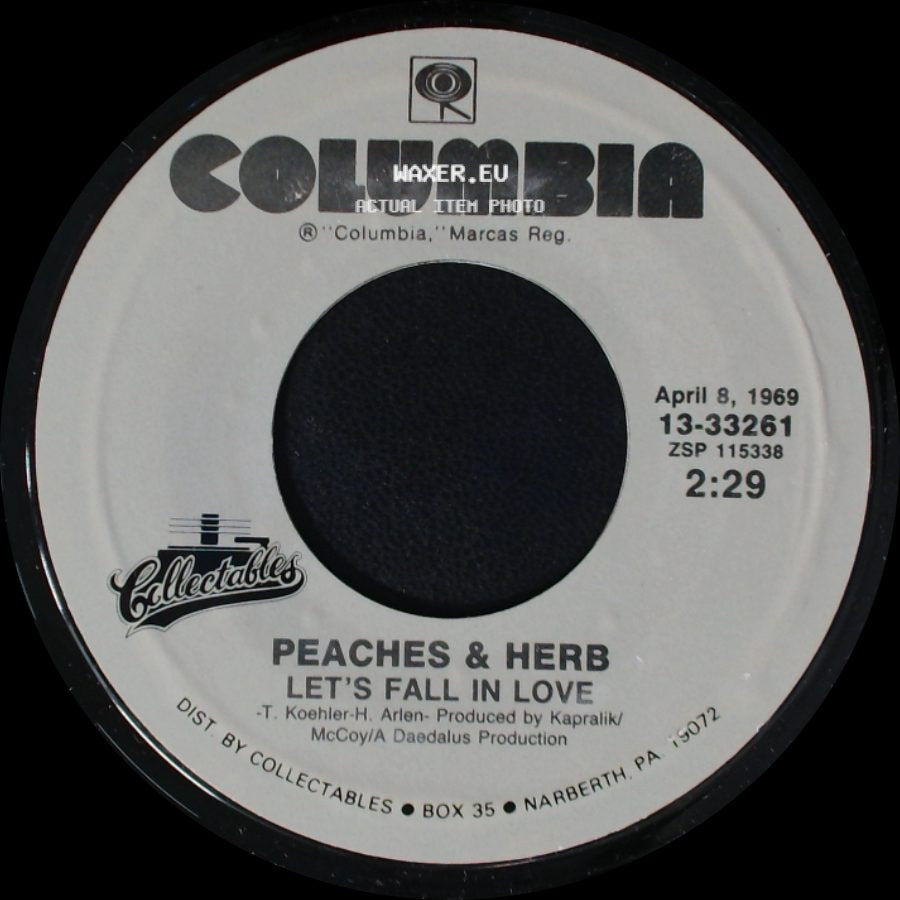 Peaches & Herb - Let's Fall In Love / Two Little Kids side A