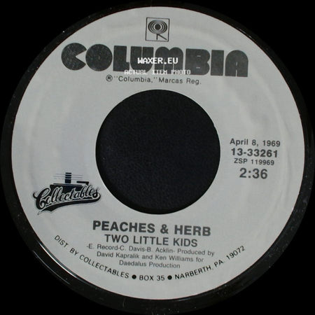 Peaches & Herb - Let's Fall In Love / Two Little Kids side B