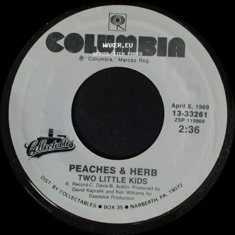 Peaches & Herb - Let's Fall In Love / Two Little Kids side B