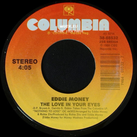 Eddie Money - Bad Boy / The Love In Your Eyes side B