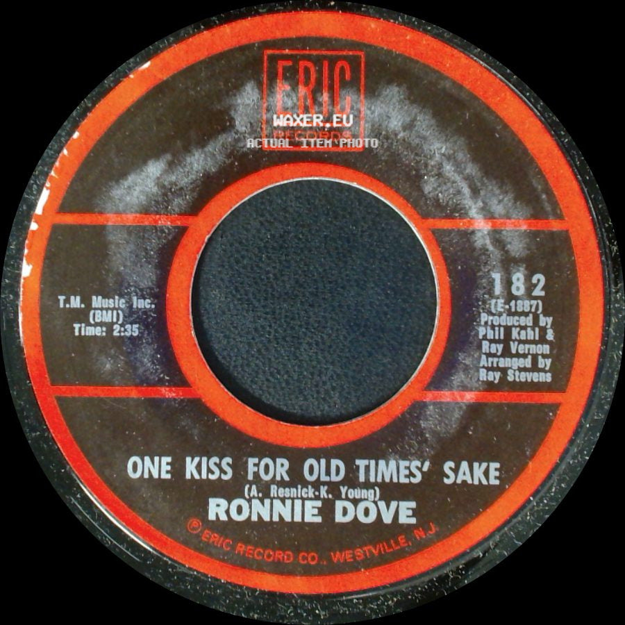 Ronnie Dove - One Kiss For Old Times' Sake / A Little Bit Of Heaven side A