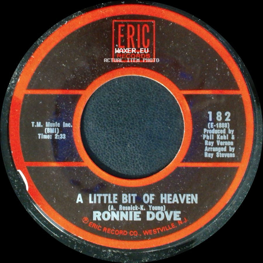 Ronnie Dove - One Kiss For Old Times' Sake / A Little Bit Of Heaven side B