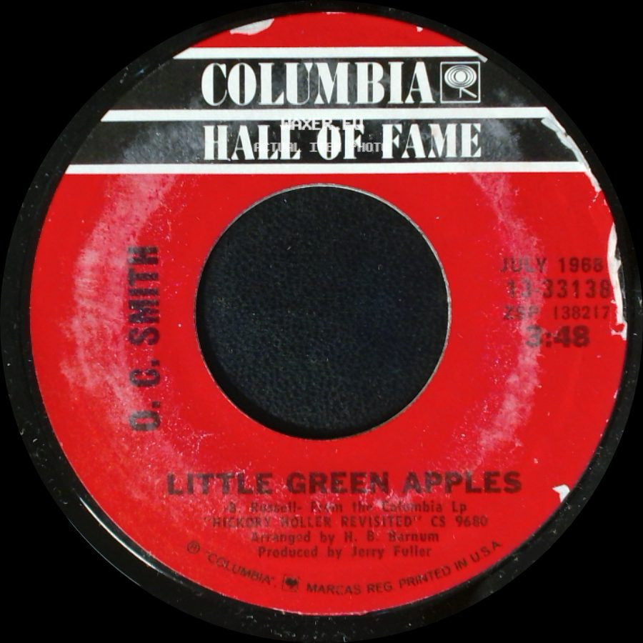 O. C. Smith - Little Green Apples / Isn't It Lonely Together side A