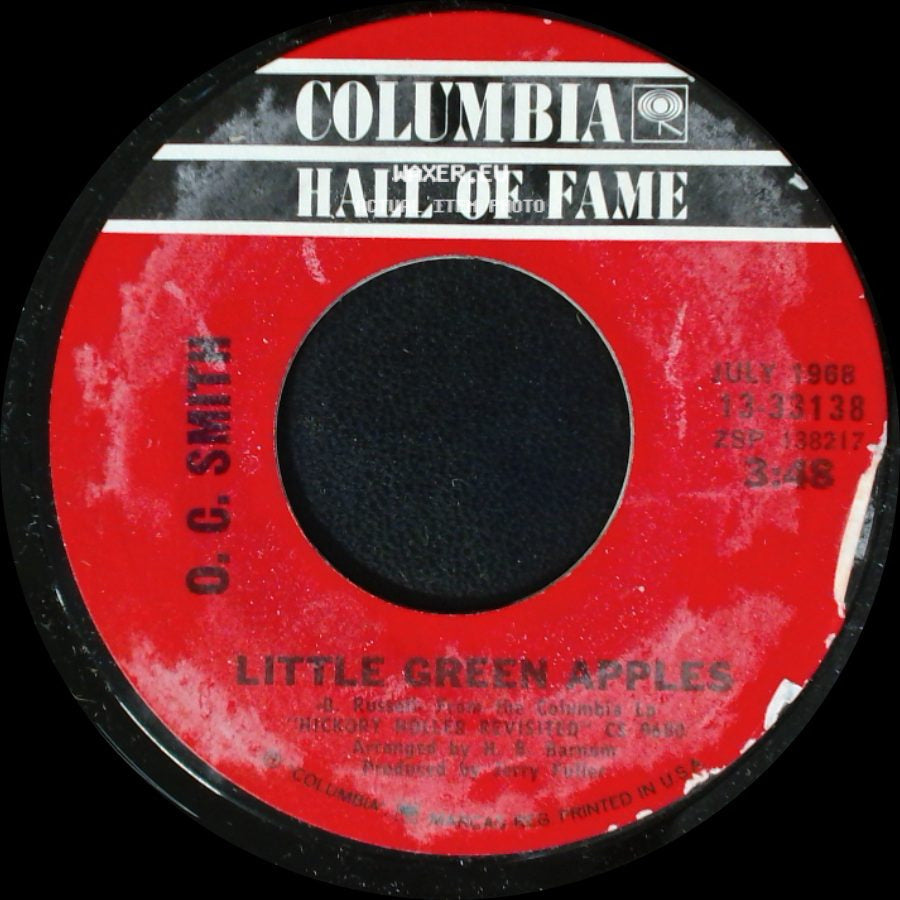 O. C. Smith - Little Green Apples / Isn't It Lonely Together side A