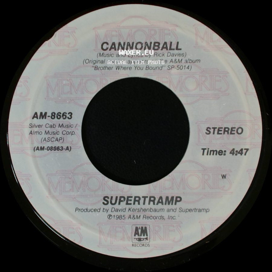 Supertramp - Better Days / Cannonball side B