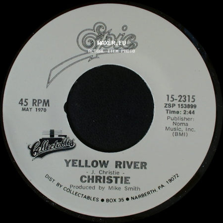 Christie / Mashmakhan - Yellow River / As The Years Go By side A