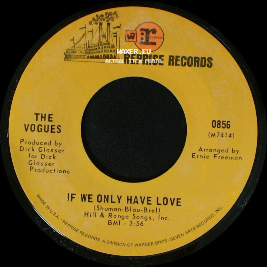 The Vogues - If We Only Have Love / See That Girl side A