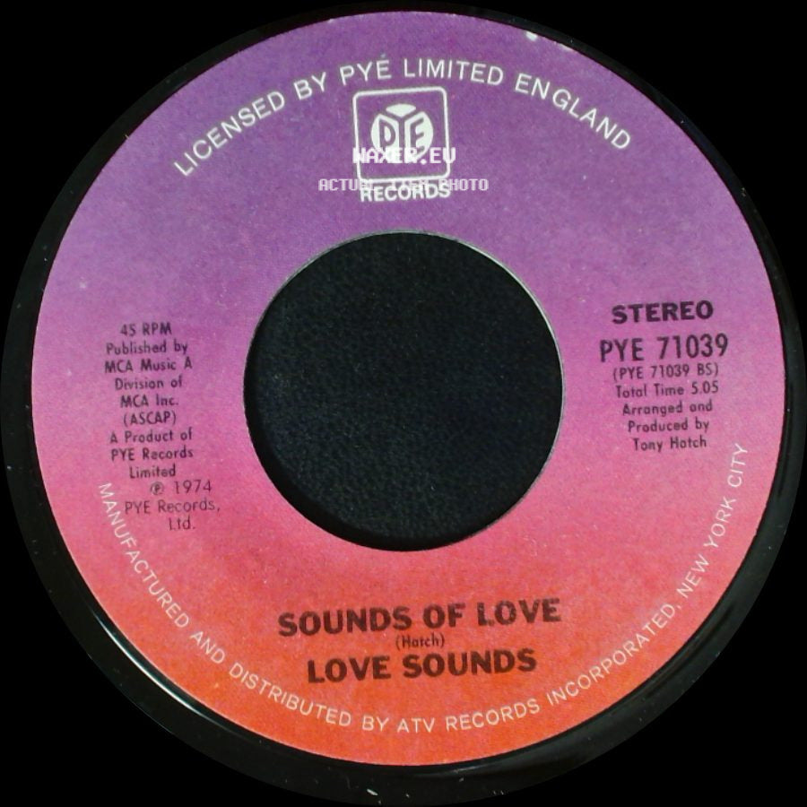 Love Sounds - Ebb Tide / Sounds Of Love side B