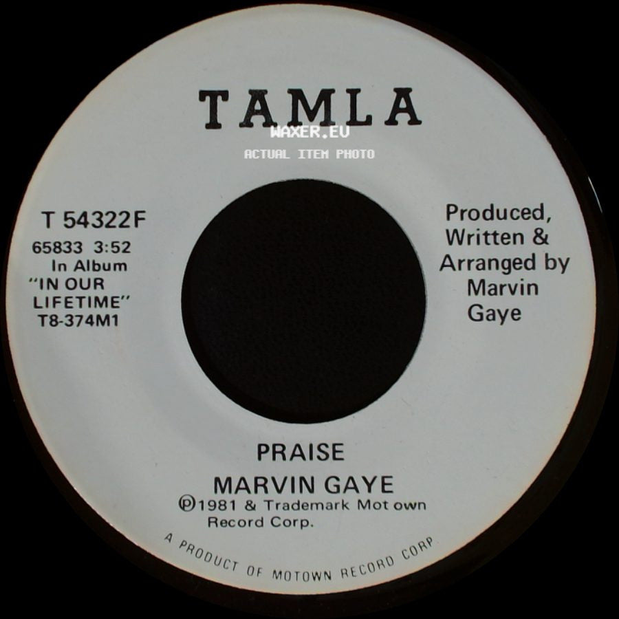 Marvin Gaye - Praise / Praise side A