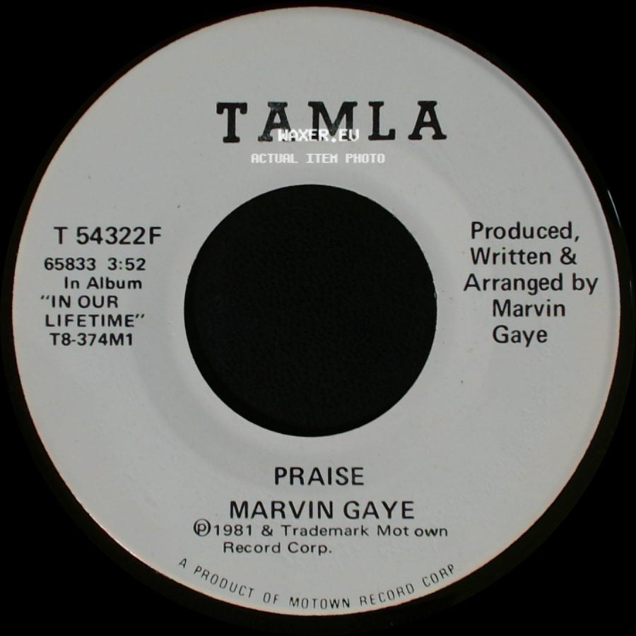 Marvin Gaye - Praise / Praise side B