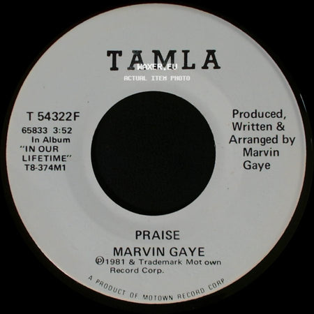 Marvin Gaye - Praise / Praise side B