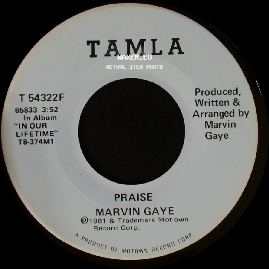 Marvin Gaye - Praise / Praise side B