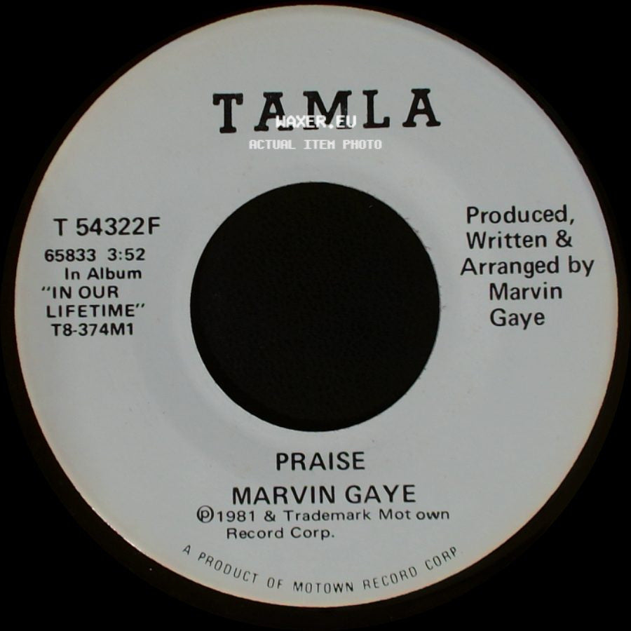 Marvin Gaye - Praise / Praise side B