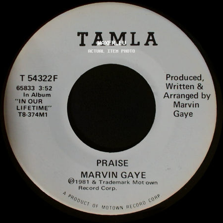 Marvin Gaye - Praise / Praise side A