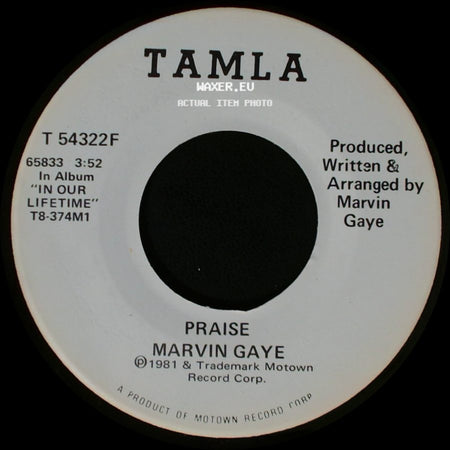 Marvin Gaye - Praise / Praise side A