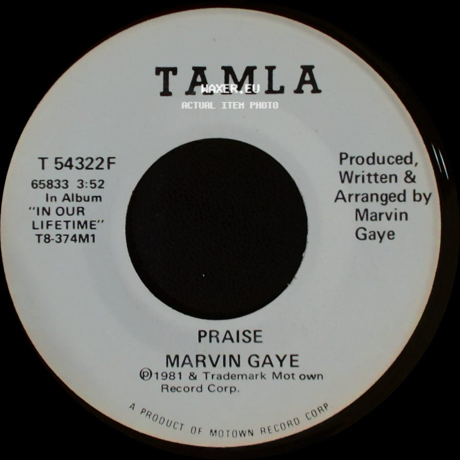 Marvin Gaye - Praise / Praise side B