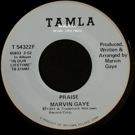 Marvin Gaye - Praise / Praise side B