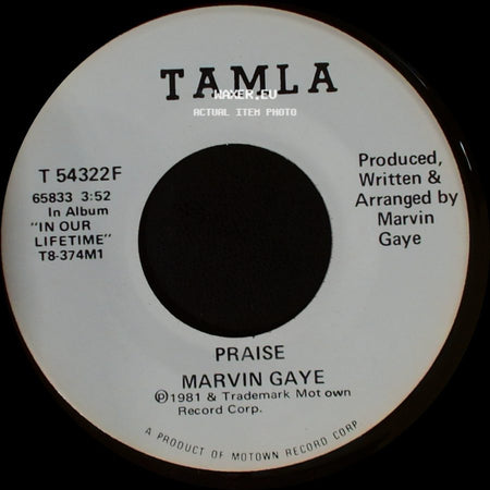 Marvin Gaye - Praise / Praise side B
